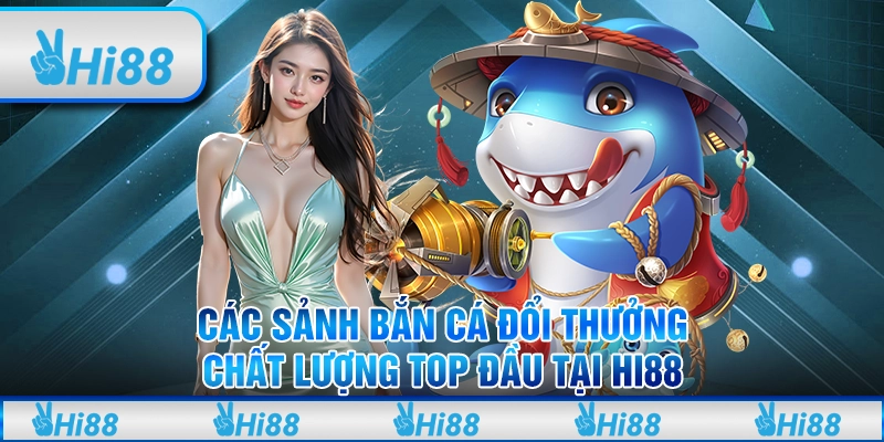 Các sảnh bắn cá đổi thưởng chất lượng top đầu tại Hi88