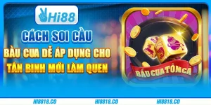 Cách soi cầu Bầu Cua dễ áp dụng cho tân binh mới làm quen