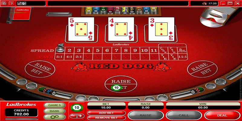 Cách chơi Red Dog Poker từ A-Z