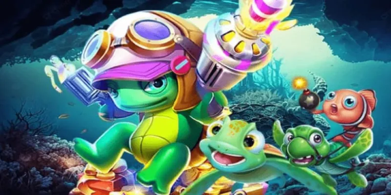 Kho vũ khí tối tân trong bắn cá Rùa Xanh được cập nhật mới