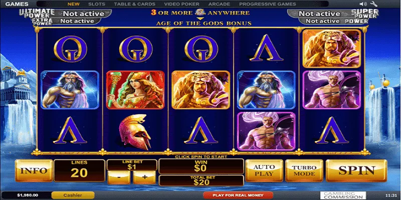 Tính năng Wild thay thế những biểu tượng bất kì trên guồng quay