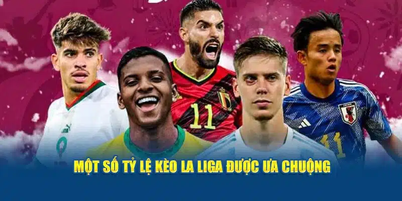 Những cách biểu diễn tỷ lệ cược La Liga