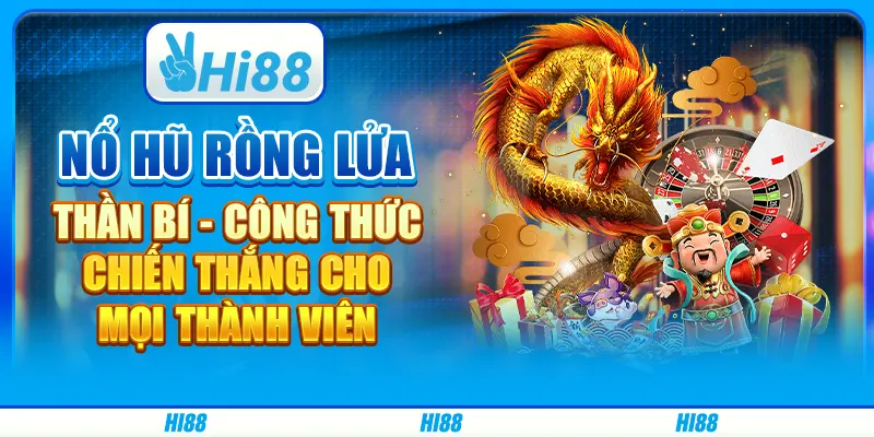 Nổ hũ Rồng lửa thần bí - Công thức chiến thắng cho mọi thành viên