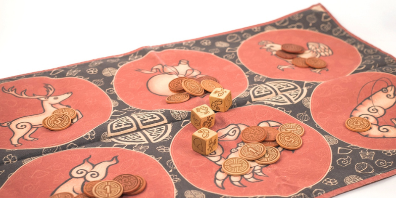 Giao diện trò chơi bầu cua tôm cá online