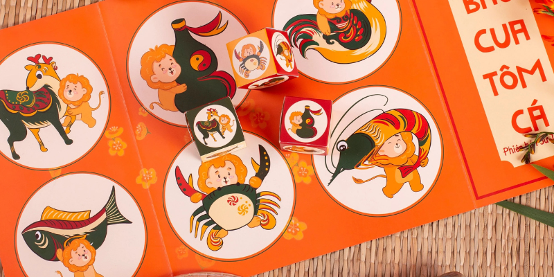 Người chơi trải nghiệm bầu cua tôm cá online