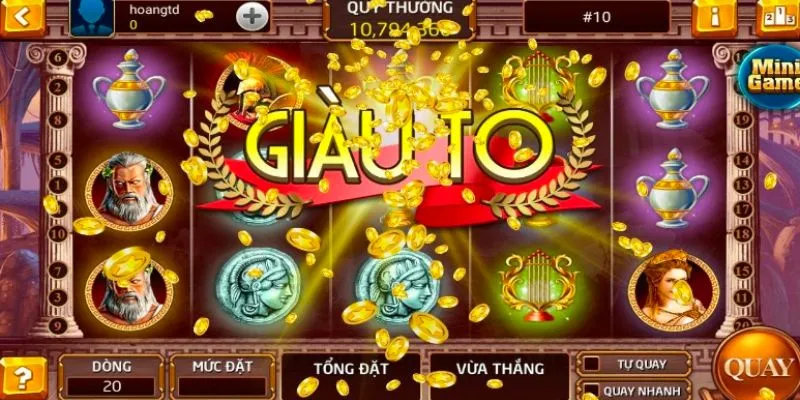 Quay hũ siêu tốc với trải nghiệm đầy kịch tính với tốc độ vượt trội